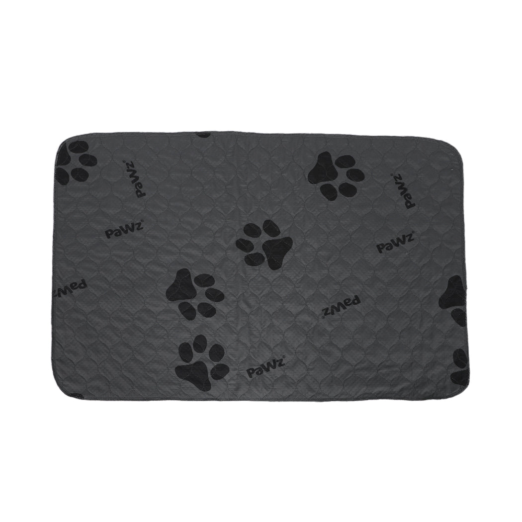 PaWz 4x Washable Dog Puppy Training Pad Pee Puppy Reusable Cushion King Grey