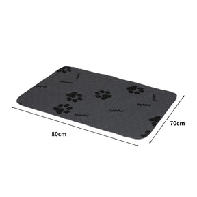 PaWz 2x Washable Dog Puppy Training Pad Pee Puppy Reusable Cushion XL Grey
