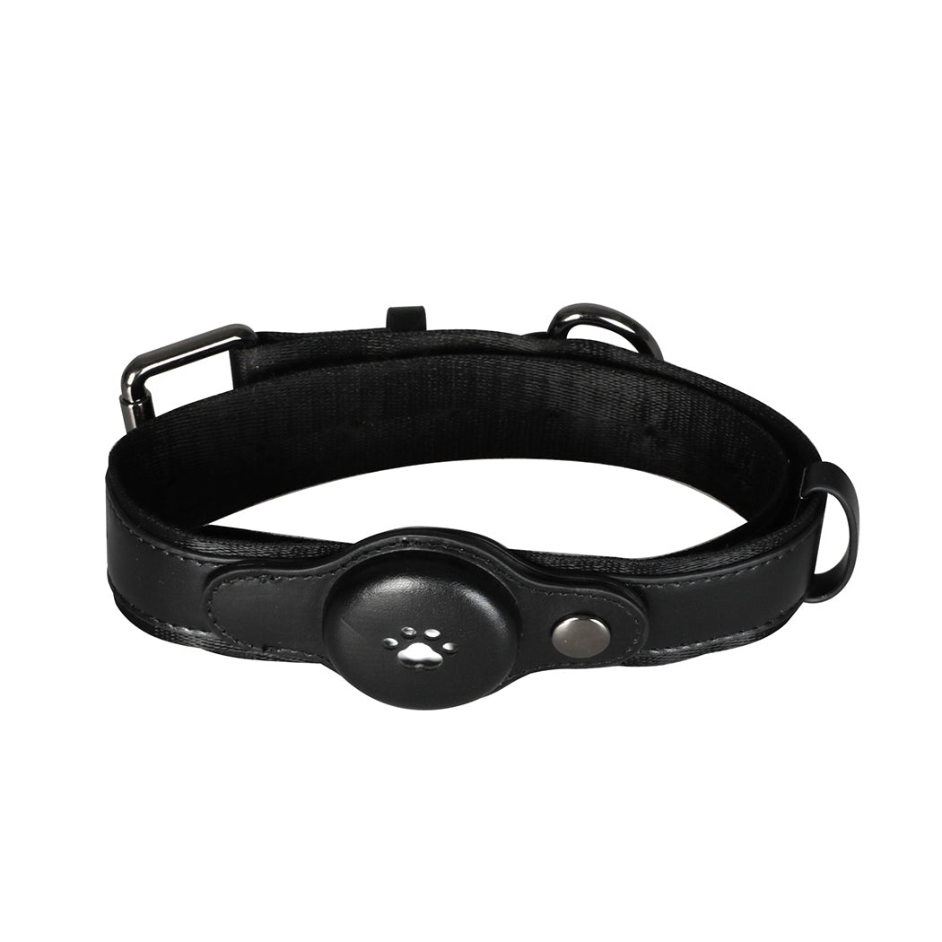 PaWz Bluetooth Pet Tracker Collar Dog Locator GPS Smart Waterproof 120m Black
